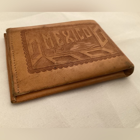 Vintage Mexico leather wallet - Picture 6 of 9